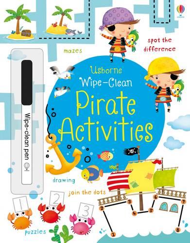 Wipe-Clean Pirate Activities - Wipe-clean Activities (Paperback)