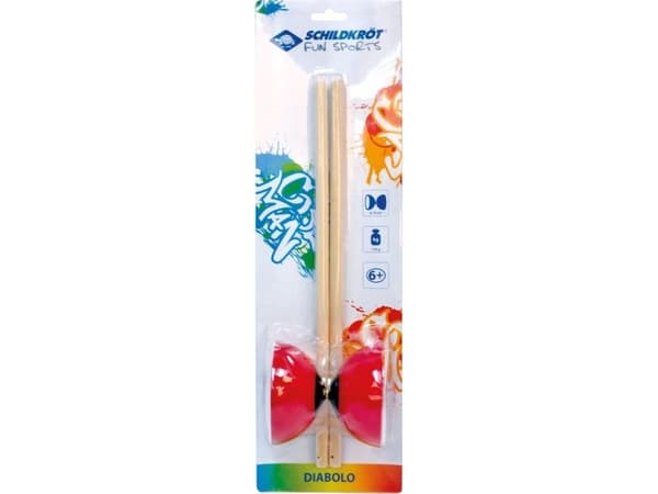 Schildkrot for sjonglering SCHILDKROT Diabolo Red