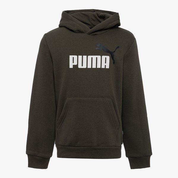 Puma Essentials Big Logo kinder hoodie groen