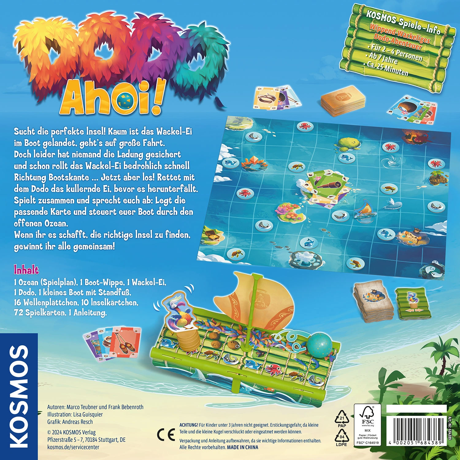 Gesellschaftsspiel DODO AHOI!