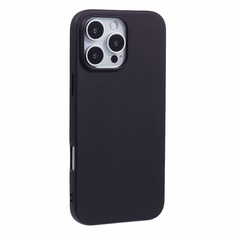 iPhone 16 Pro Max Gummi Case Hülle Ultra Thin - Schwarz