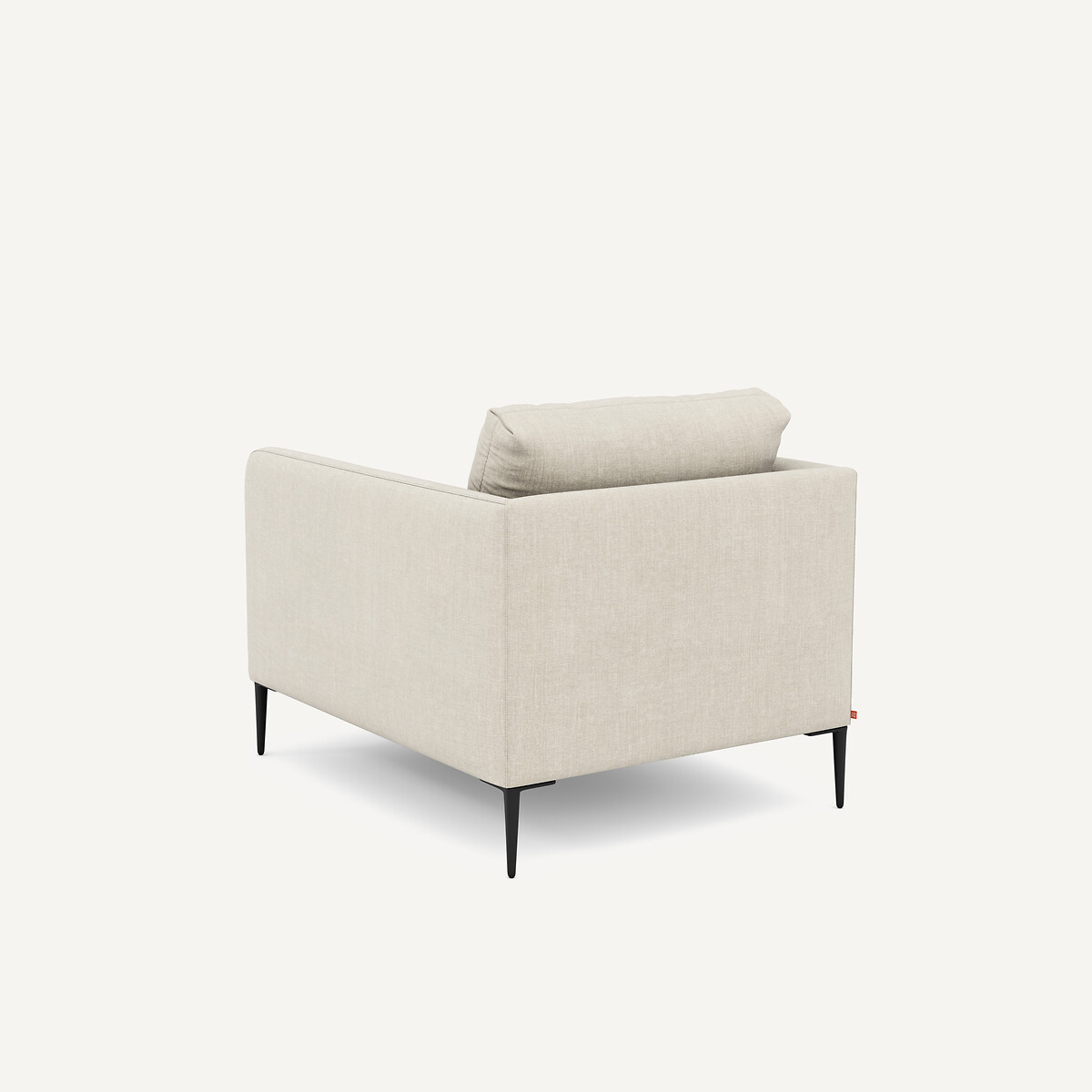 AM.PM<br>Poltrona de algodão e linho, design Oscar, E. Gallina