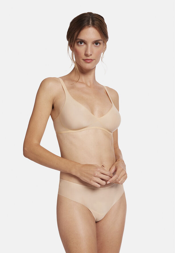 Wolford Skin Bralette Sand