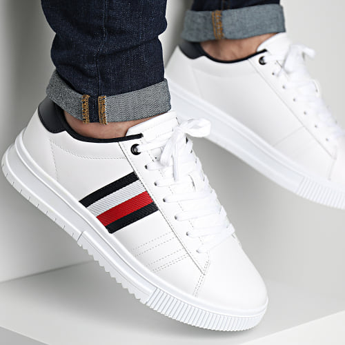 Baskets Supercup Leather 4706 White