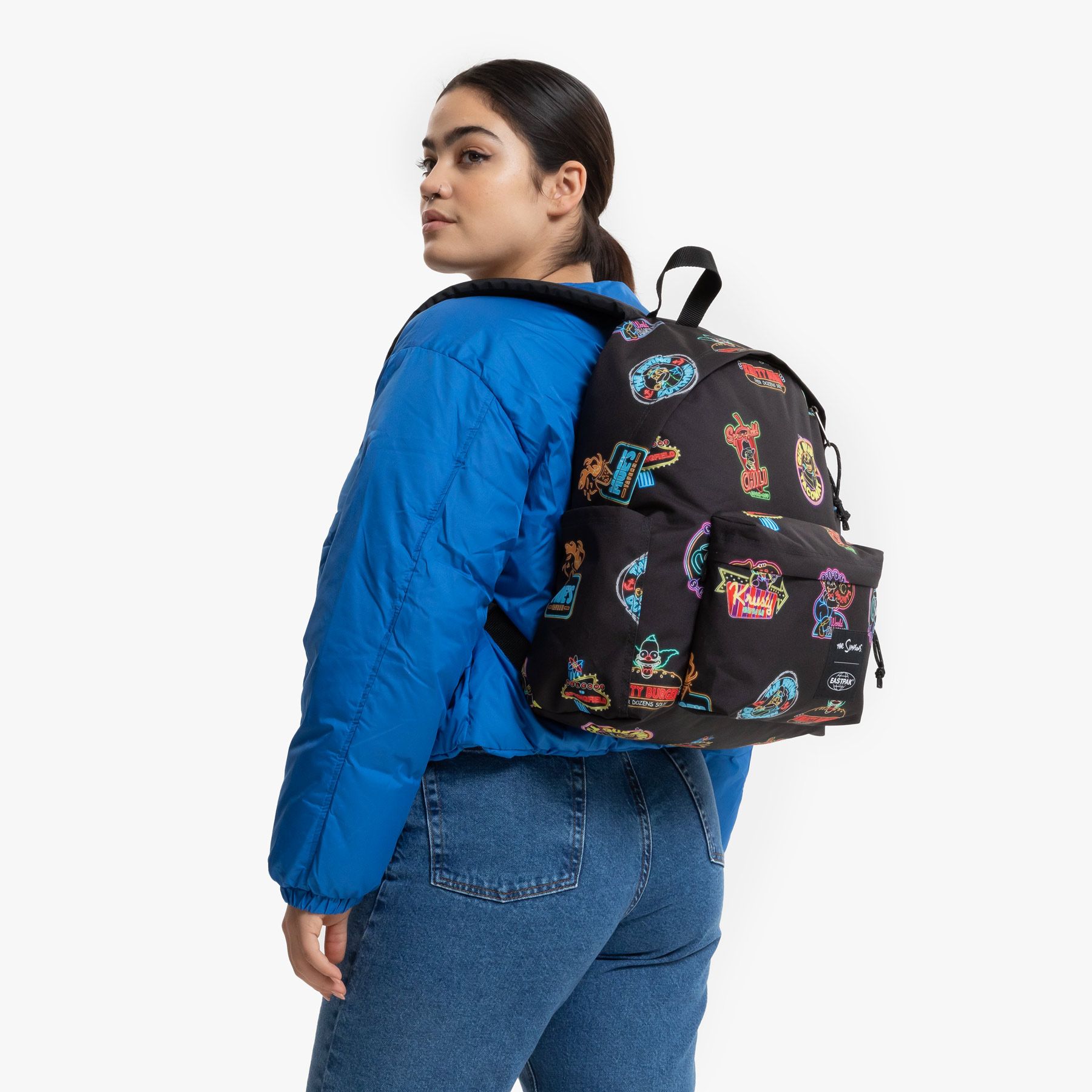 Day Pak'r Simpsons Neon Print