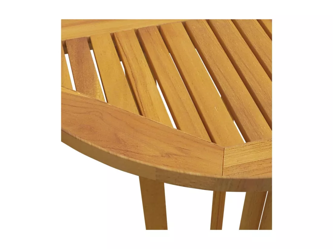 Prolenta Premium - Table de bar 90x65x105 cm Bois de teck solide