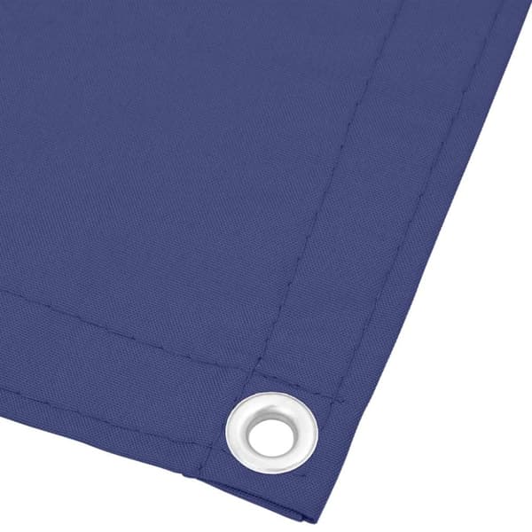vidaXL Balkongskjerm blå 120x1000 cm 100% polyester oxford