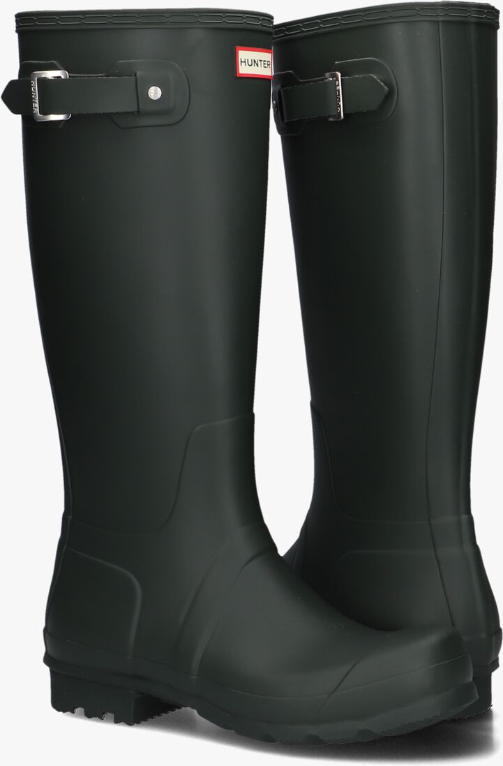 groene hunter regenlaarzen mens original tall