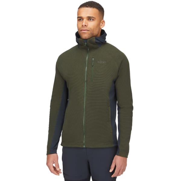 Veste polaire randonnée RAB CAPACITOR HOODY ARMY