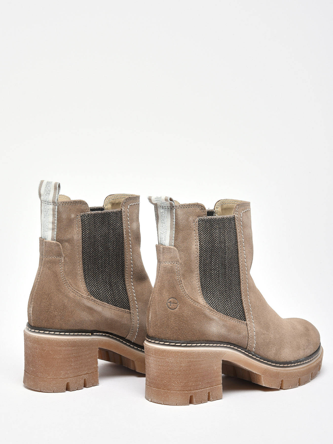 Chelsea boots  talon en cuir TAMARIS