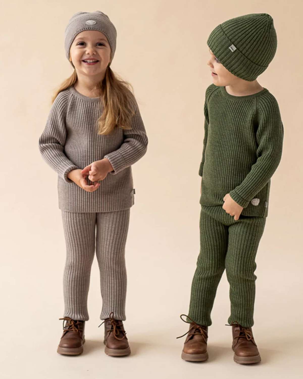 Ullbukse – Tykk ullongs – 100% Merino – Bukse Classic Ribb