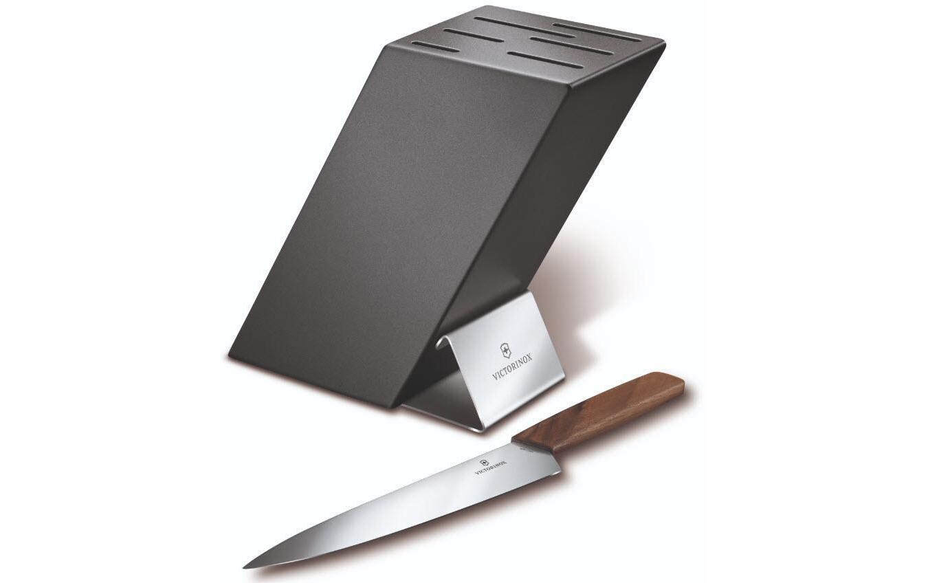 Messerblock Swiss Modern Grau<br>Messerblock mit Messern