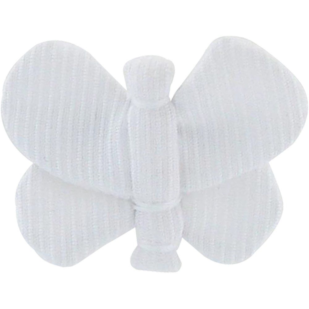 Barrette Petit Papillon Blanc