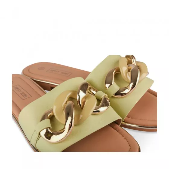 Mules VERT MERRY SCOTT