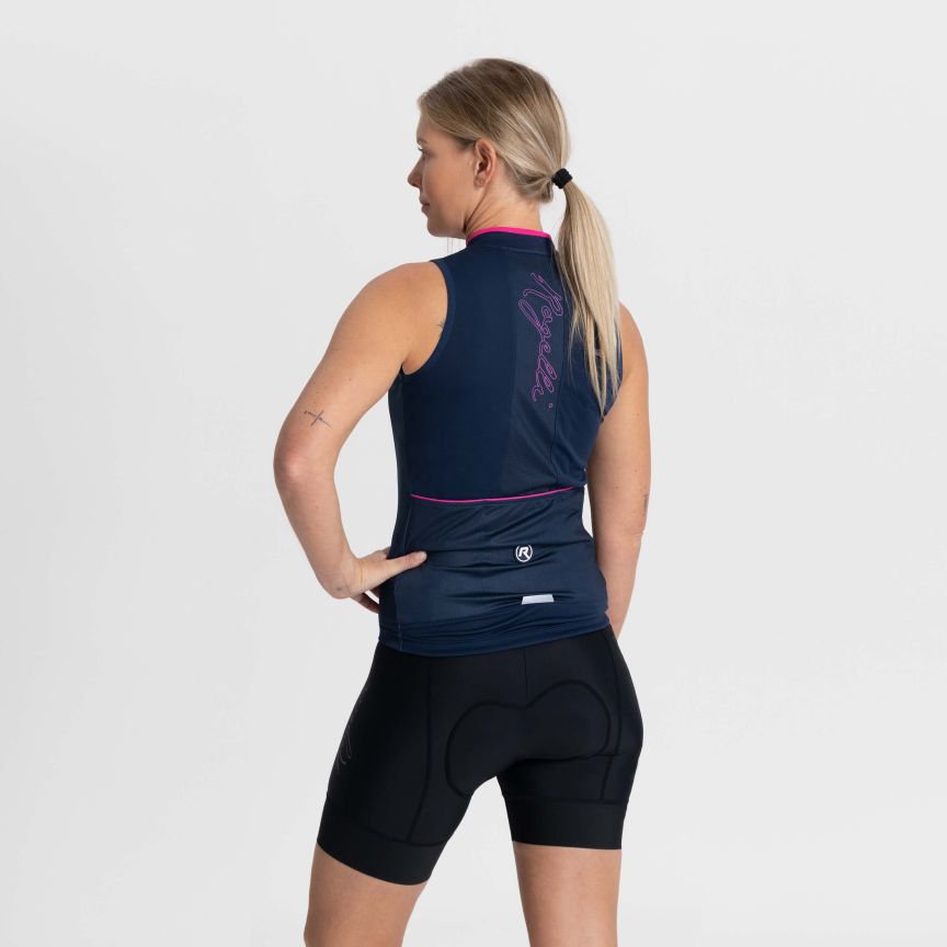 Rogelli Essential Cykelvest Kvinder Blå/Pink