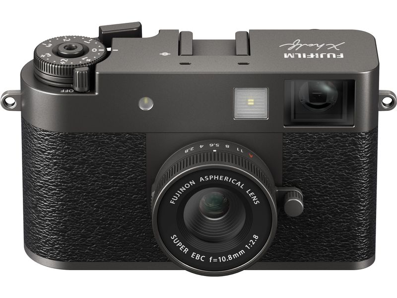 Fujifilm Fotokamera X-Half Charcoal Silver Digitale Halbformatkamera