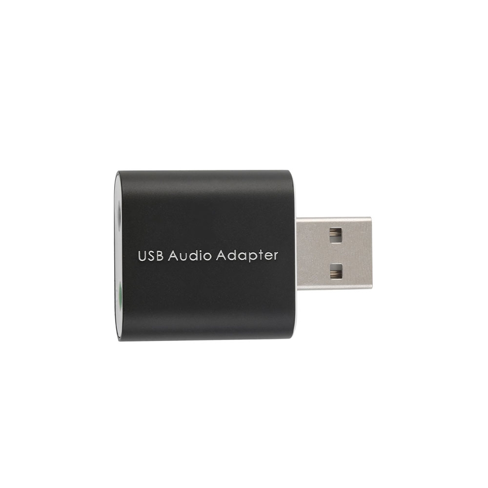 Externe USB Soundkarte Audio Klinke Adapter Stereo Out / Mikrofon In