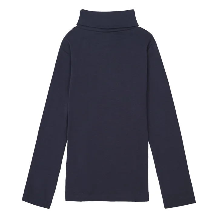 Petit Bateau Sous-Pull Coton Bio | Bleu marine