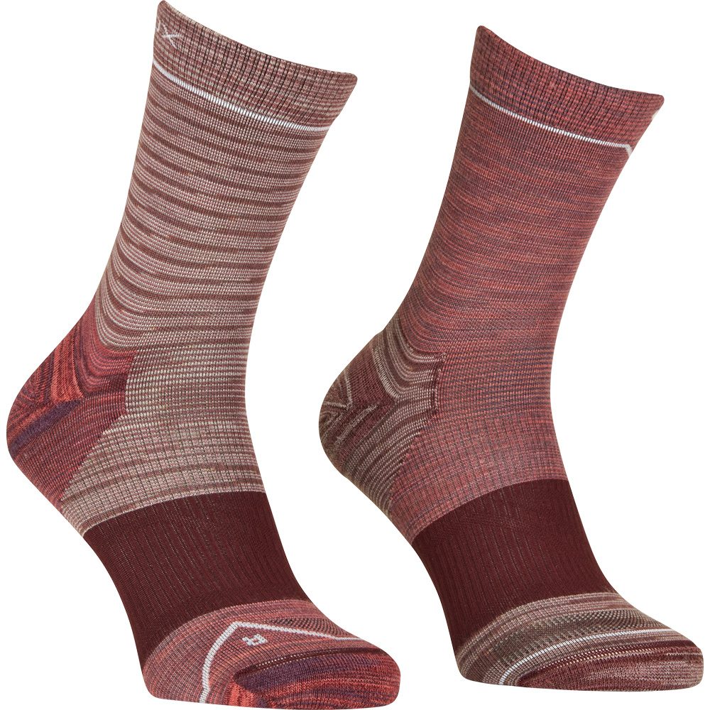 ORTOVOX Alpine Mid Socken Damen wild rose