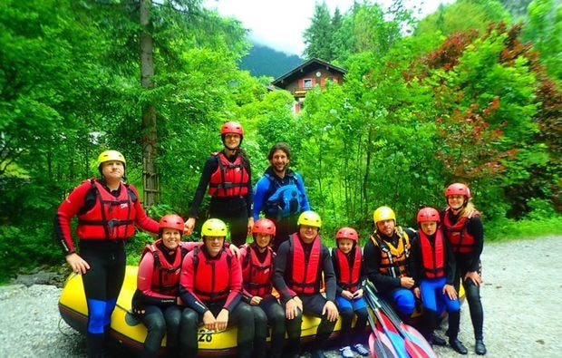 Rafting in Golling an der Salzach als Geschenk