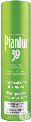 Plantur 39 Shampoing Cafeine Cheveux Fins 250ml