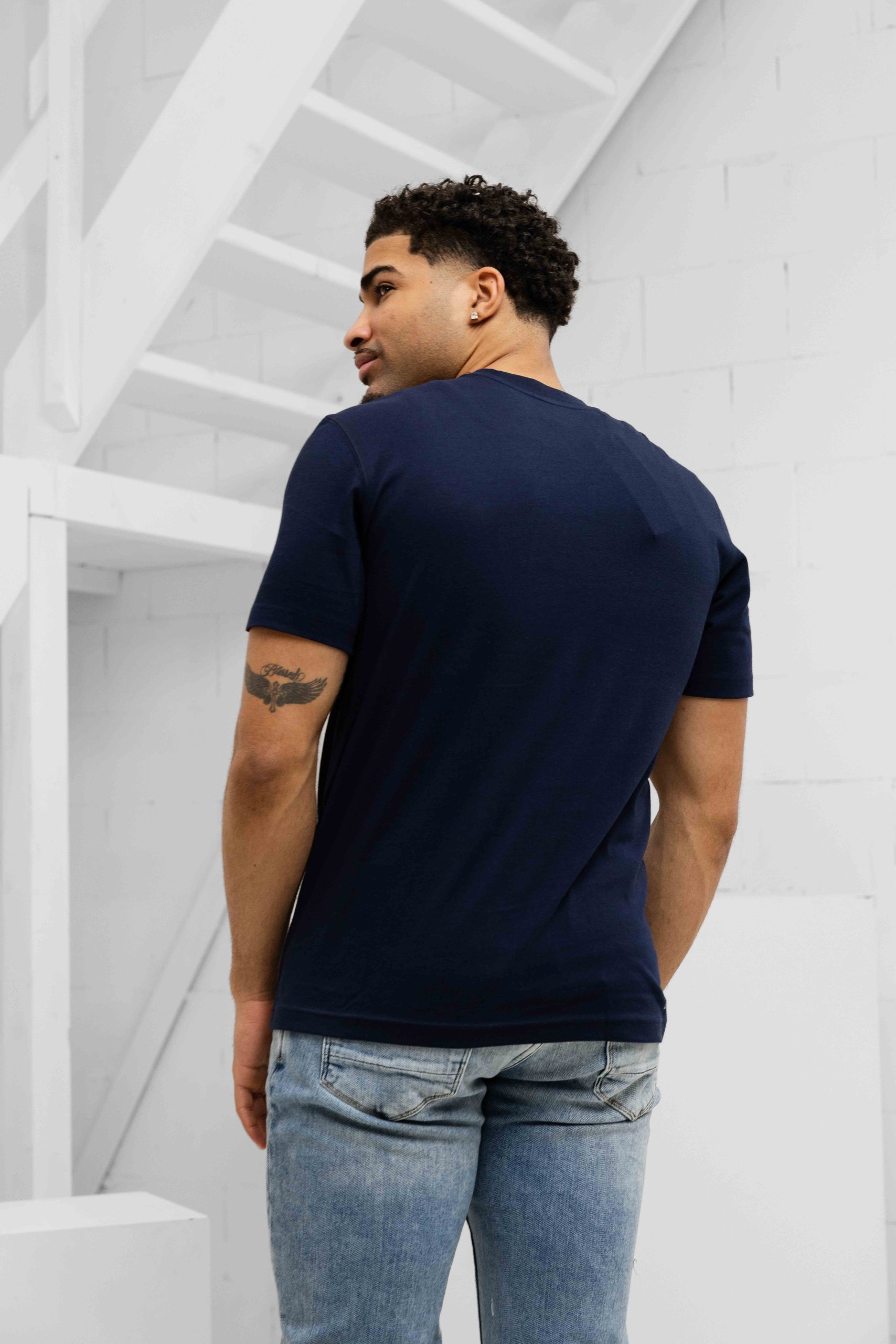 Lacoste Sport T-Shirt Heren Donkerblauw