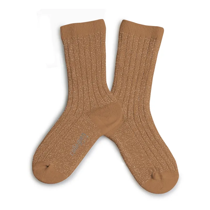Collégien Chaussettes Victoire | Caramel
