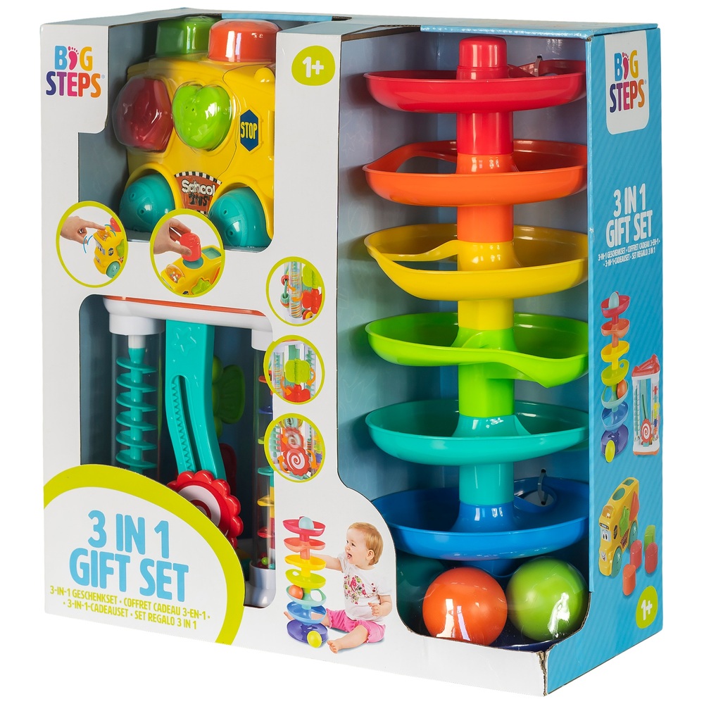 Big Steps 3-in-1-Aktivitätsset