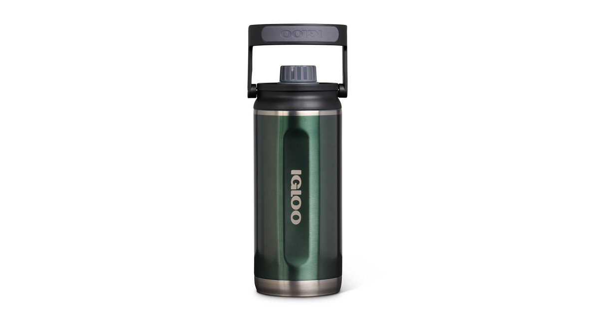 IglooTwist ‘n’ Chug Bottle 36 oz, 1,06 liter drinkfles  (Groen)