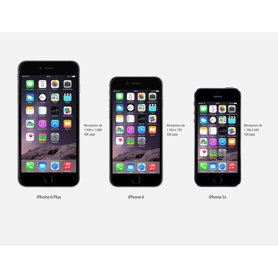 Apple iPhone 6 Plus (argent) - 16 Go · Reconditionné