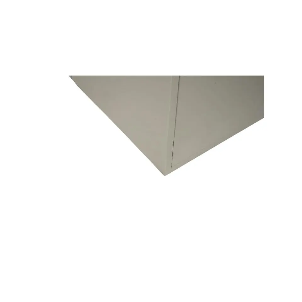 Zwevend Tv-Meubel Beige Mangohout - 160x35x30cm - 3 Deuren - Vision