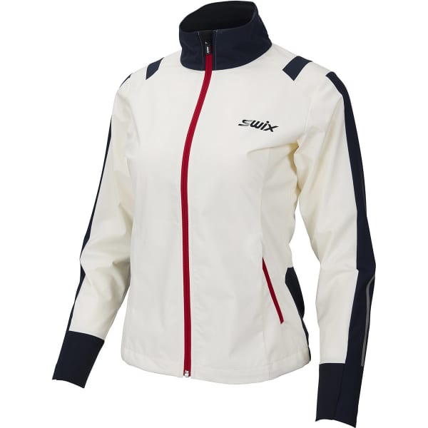 Veste ski de fond SWIX INFINITY JACKET WOMEN SNOW WHITE