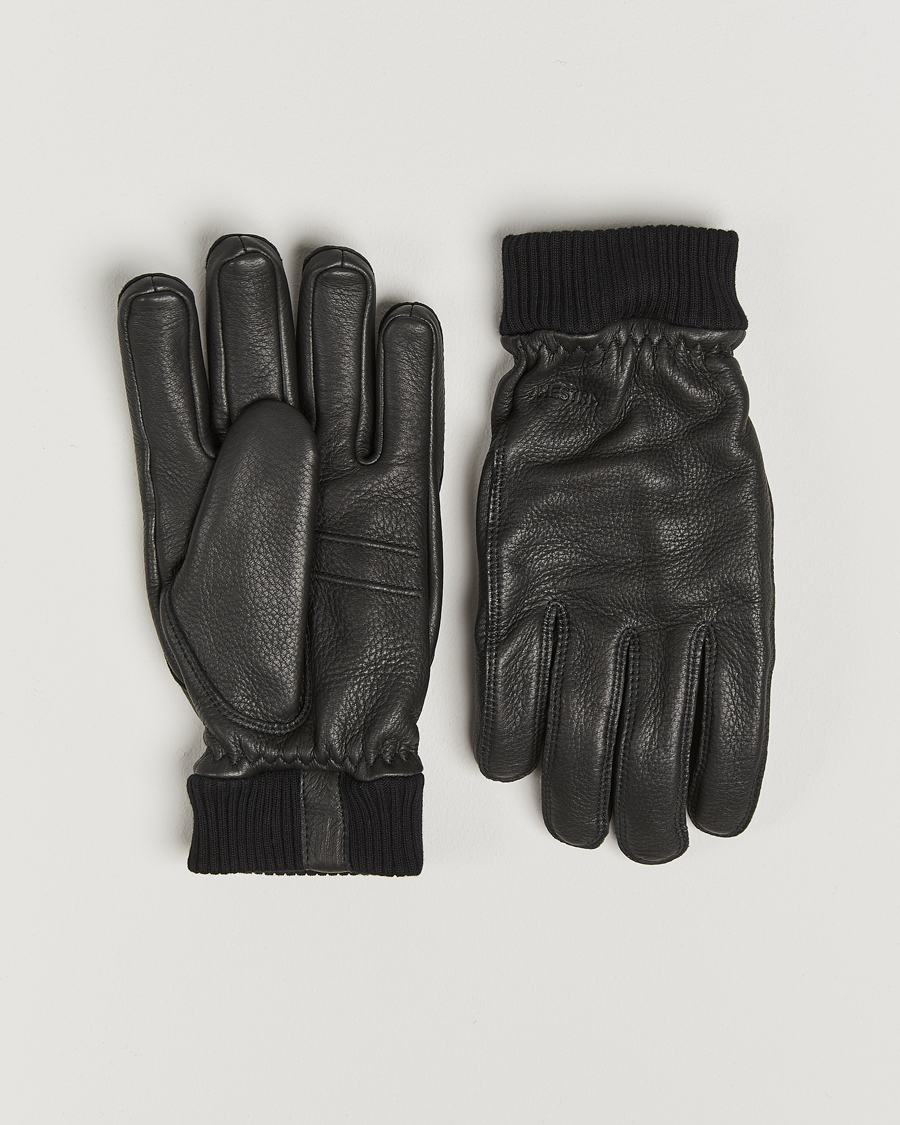Hestra Tore Deerskin Primaloft Lined Glove Black