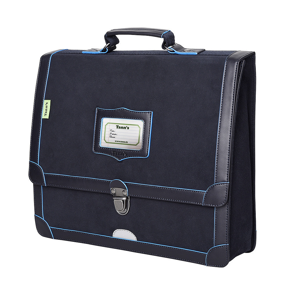 Porte-documents Vintage Bords francs bleus