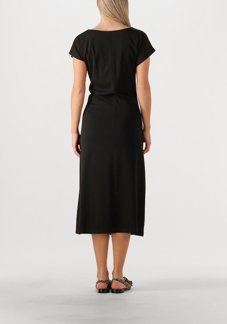 zwarte knit-ted midi jurk zwaan