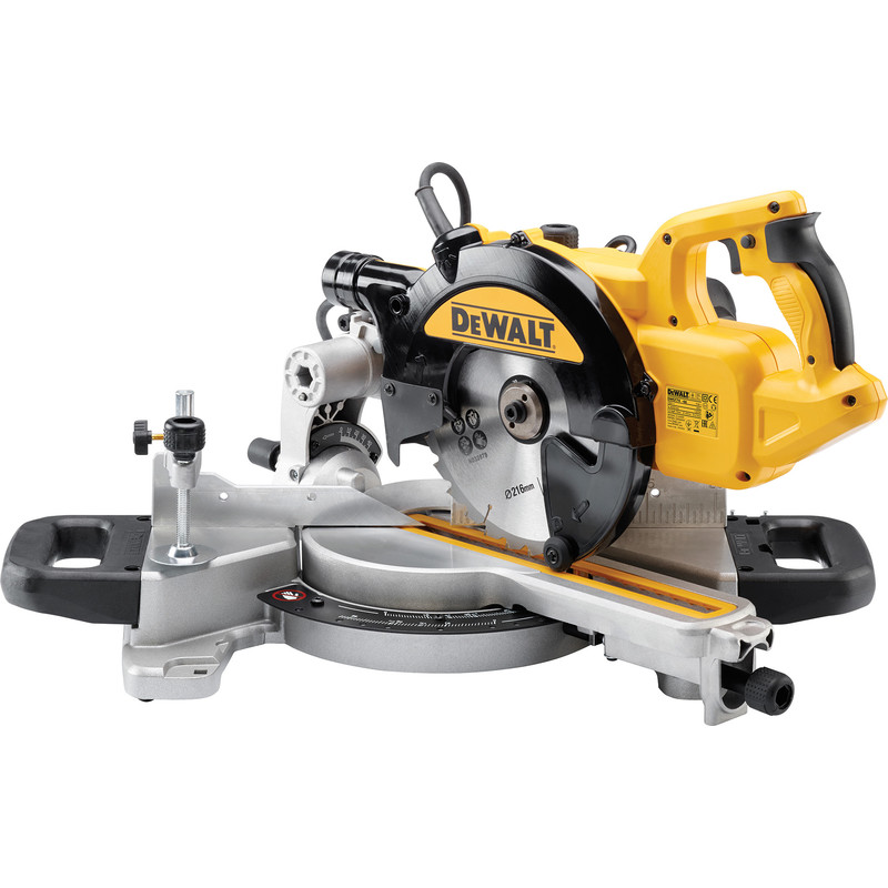 DeWALT DWS774-QS radiaal afkort- & verstekzaagmachine 1.400W 216mm