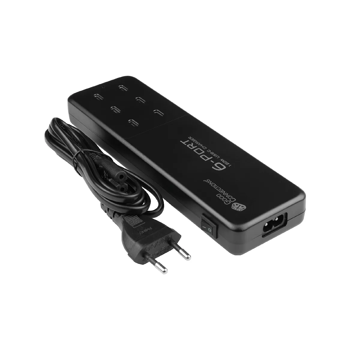 Station de charge USB 6 ports 120W - Blanc