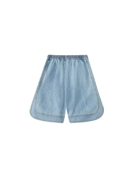 Palm Angels Track Chambray Shorts