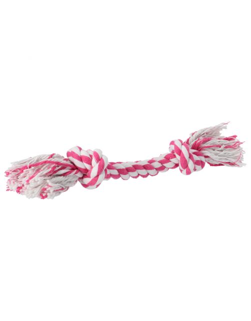 Adori Flostouw Wit&Roze - Hondenspeelgoed