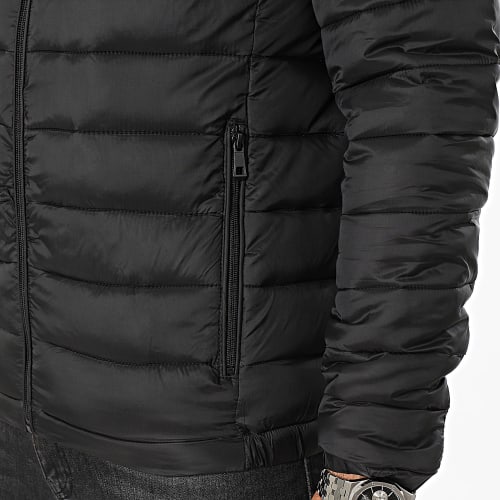 Doudoune Capuche Noir