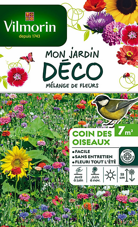 Graines mélange Coin des oiseaux 7 m²