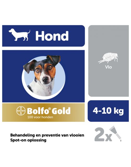 Bolfo Gold Hond 40 - Anti vlooienmiddel