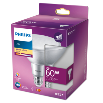 Philips LED E27 60W niet dimbaar