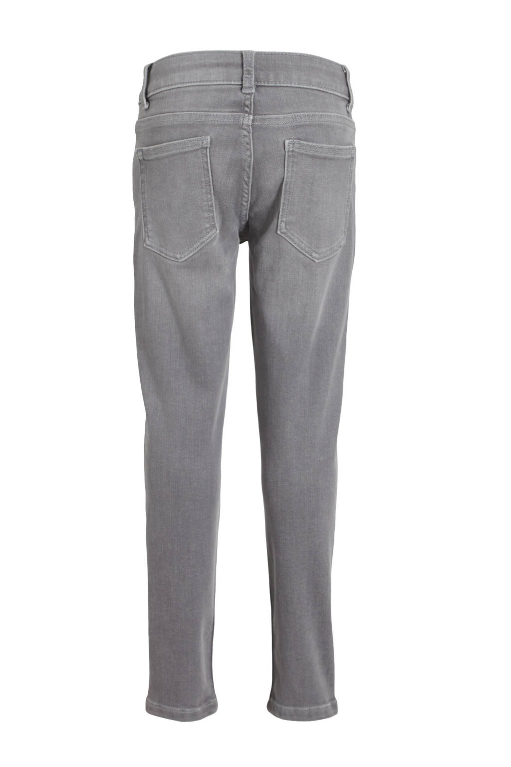 anytime tapered slim fit jeans grijs