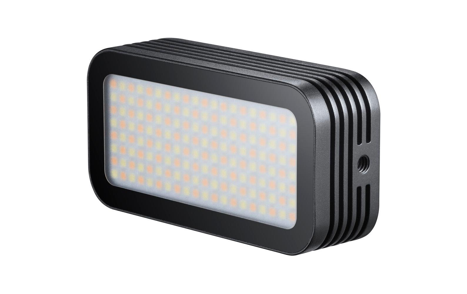 Videoleuchte WL8P<br>Wasserdichtes LED-Licht mit 2900 mAh starkem Akku