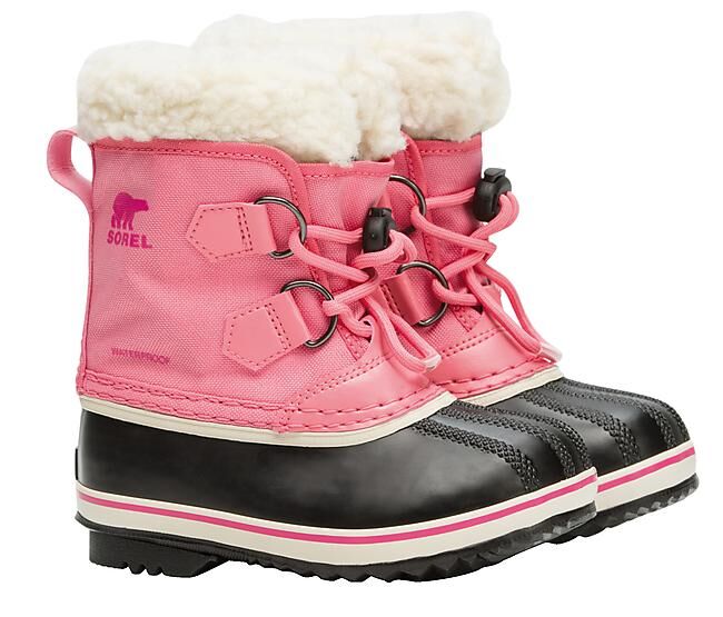 SOREL - CHAUSSURES CHAUDES CHILDRENS YOOT PAC NYLON ROSE