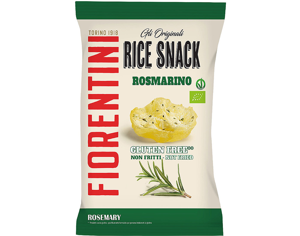 SNACK FIORENTINI RICE ALECRIM BIO SEM GLÚTEN 40G
