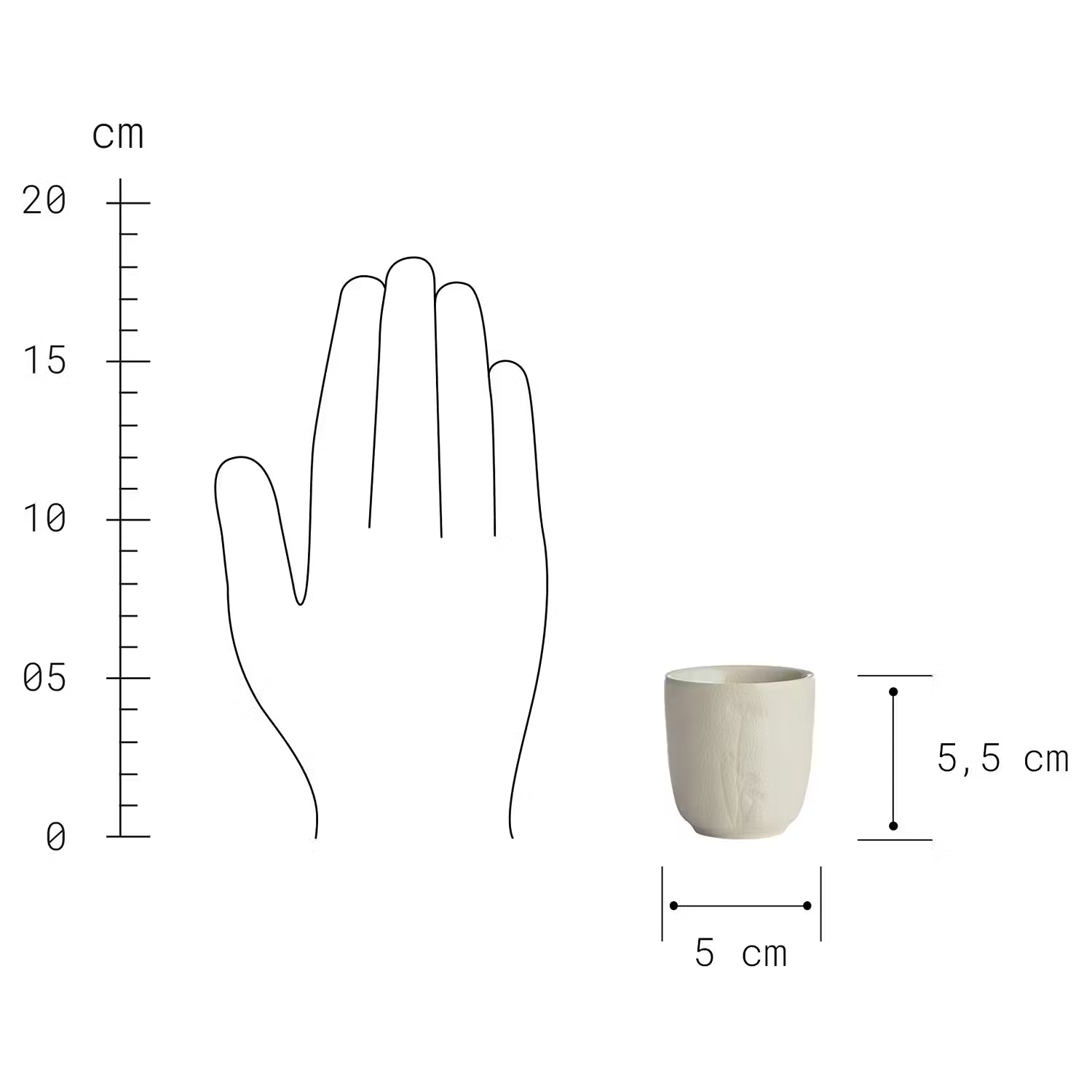 FLEUR Espressotasse 4er-Set