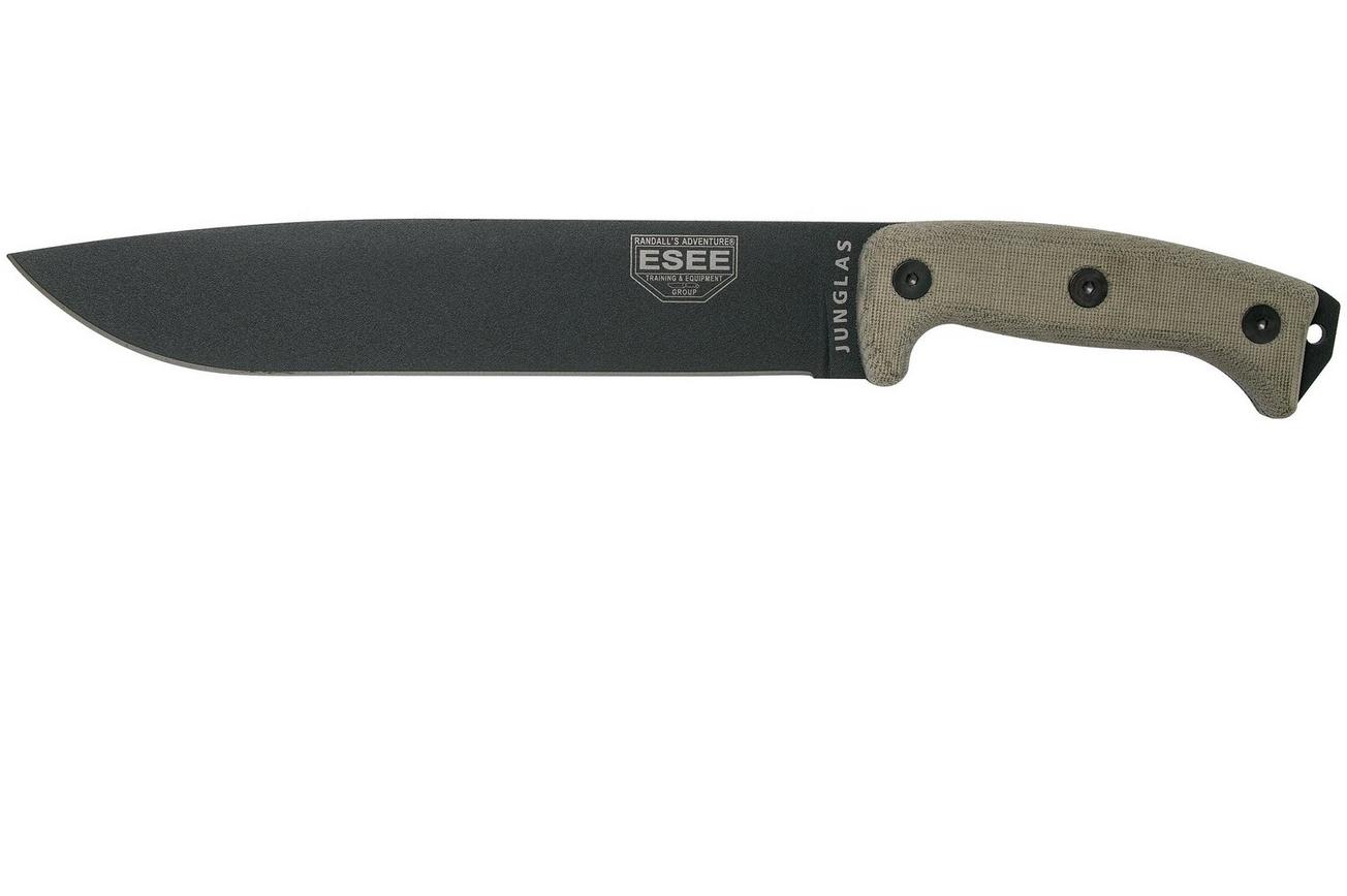 ESEE Junglas Tactical Gunsmoke survivalmes kydex schede   MOLLE-back