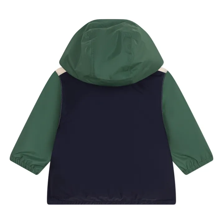 Petit Bateau Coupe-vent Melchior Colorbloc | Vert